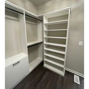 Amazing closet transformation for our client in Charlotte! Get a free quote on your custom closet today!