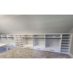 Storage where and how  you need it. We design custom to fit your needs.