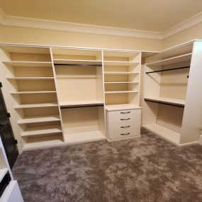 Custom closet for a Rock Hill, SC client.