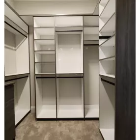 Have it your way! Custom closets to meet your needs. Make your closet convenient and organized