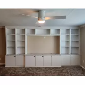 Your home your style! Our custom storage options are tailored to your needs and aesthetic preferences.