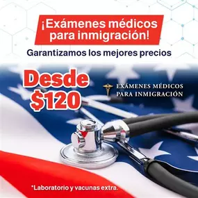 Examenes Médicos para Inmigración- Examenes Médicos para Inmigración a buenos precios