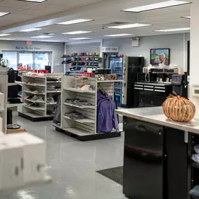 Interior of Hunter Truck - Lancaster parts department