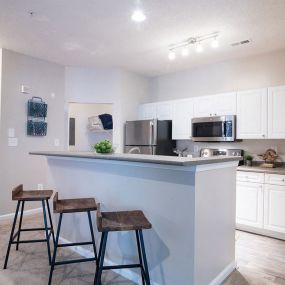 Bright Open Kitchens Complete with Stainless Steel Modern Appliances, Garage Disposal and More at Autumn Park Apartments