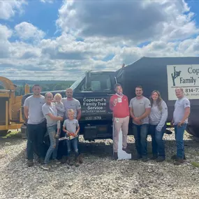 Jake was put to work by our friends down the street at Copeland’s Family Tree Service.