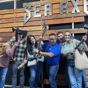 It’s always a good day to throw some axes! ???? Book Now at Seaaxe.com! ????