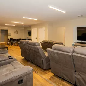 STR Behavioral Health Silver Pines: Interior photo of our addiction and mental health treatment center's lounge area.