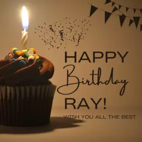 Happy birthday, Ray!