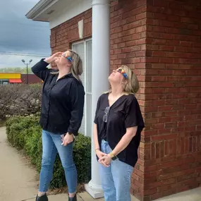 We had fun catching the Solar Eclipse between the clouds yesterday. We want to see your solar eclipse pictures ⬇️⬇️⬇️