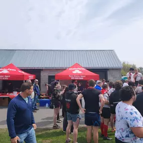 We and Chris Kasper State Farm had the honor of helping out at the 25th Annual TNT Rugby Tournament to help raise money for the Tony Santandrea Memorial Scholarship fund.