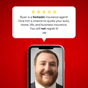 A five-star experience captured in one frame! Thank you for choosing our insurance agency and letting us protect what matters most.