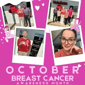 Supporting Breast Cancer Awareness this October ????️ Let’s wear pink and spread awareness.