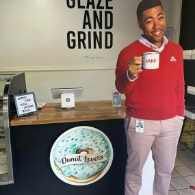 Jake was excited to get some donuts and coffee from this morning from Dough Haus.   If you have not stopped in you are missing out!  The selection of donuts are great and they taste awesome.  They also have great pizza for lunch too.   Go check out Dough haus, you will be grateful you did.   ???? ???? ☕️