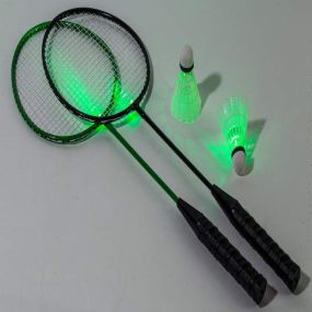 No need to stop the game when the sun goes down! This light-up badminton set will let you keep the game going for hours!
