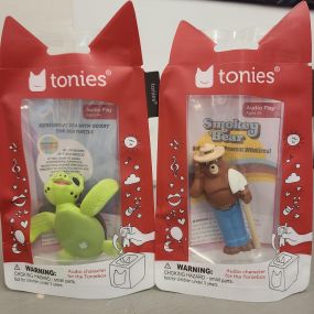 New Tonies alert! Help your kiddos save the world, or just sleep well and stay healthy with all these fun new Tonies- Sleepy Time Friends (and a new night light!), Captain Dreambeard, Smokey the Bear, the Little Engine that Could, and more!