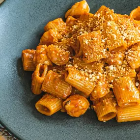Spicy Shrimp Rigatoni