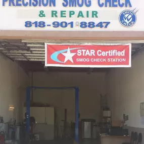 Precision Smog & Repair store front