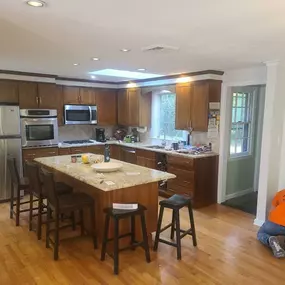 Orange, CT Interior Painting, Ceiling Patching, and Texture Matching - NHV Painters