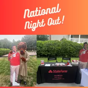 Julie and Lainey took Jake to attend National Night Out at Charter Creek Apartments last night! We love helping residents with their renters' insurance!