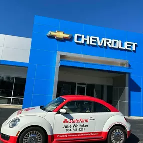 Did you know that Jay takes the bug out to visit our community partners a few times a month? We love visiting local businesses and dropping off goodies!