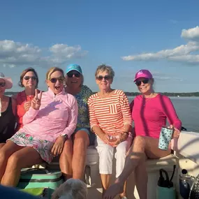 Julie recently enjoyed the beautiful weather at the river with friends!