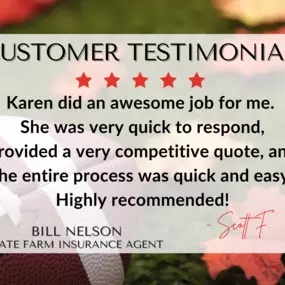 Thank you, Scott, for the awesome review for Karen!