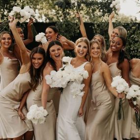 We offer bridesmaids dresses too so you can outfit your entire wedding party! With many different colors and styles to choose from, visit our premier bridal shop in Vancouver, WA today.