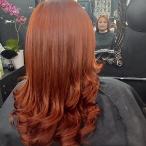 ginger hair tones - Three Brothers Beauty Salon & Barber shop - Los Angeles