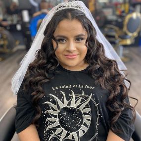 Three Brothers Beauty Salon & Barber Shop - Bride hair and veil