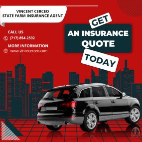 Vincent Cerceo - State Farm Insurance Agent 
Call our York office for a auto insurance quote!