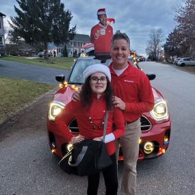 Christmas parade with Vince Cerceo State Farm Insurance Agent