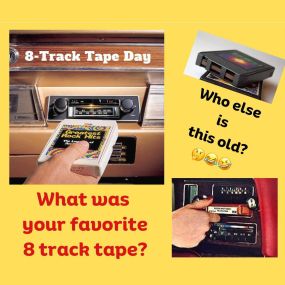 Okay, who remembers these??? Did you have an 8 track tape & player?