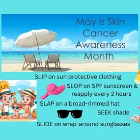 Please continue to protect yourself from the sun and head to your health care professional on a regular basis to get regular checkups.