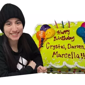 When you have 3 team members having birthdays close to one another
Kim plans a bigger luncheon & birthday celebration! Happy birthday Crystal, Darien & Marcella!