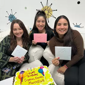 When you have 3 team members having birthdays close to one another
Kim plans a bigger luncheon & birthday celebration! Happy birthday Crystal, Darien & Marcella!