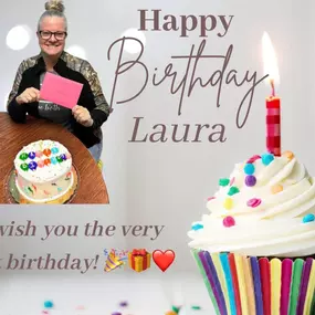 Help us wish Laura a very Happy Birthday!