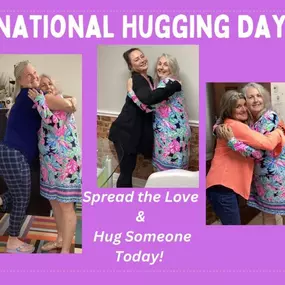 Hug someone today!