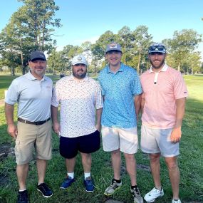 James represented our agency this morning in a golf tournament benefiting St. Jude Children’s Hospital. #jamesmatassastatefarm #jamesmatassainsurance #stjudechildrensresearchhospital