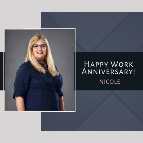 Happy 2nd Work Anniversary to Nicole!