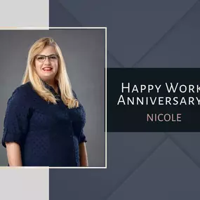 Happy 2nd Work Anniversary to Nicole!