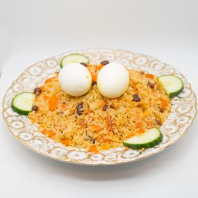 Pilaf With Eggs