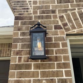 Exterior Lighting/dOutdoor Lighting on Brick home