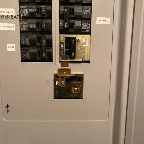 Main Electrical Panel that is neatly labeled