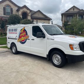 The Local Electrician Van parked on a residential street