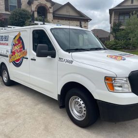 The Local Electrician Van parked on a residential street