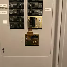 Main Electrical Panel that is neatly labeled