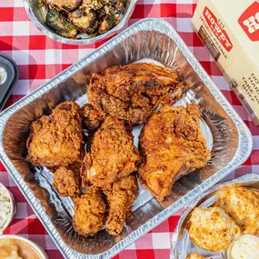 10 Piece Plate of GF Bone-in Fried Chicken