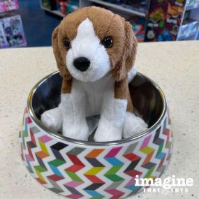 When you are a dog at the toy store, but you want to be adopted as a REAL DOG…. ???????????? The struggle is real ❤️❤️