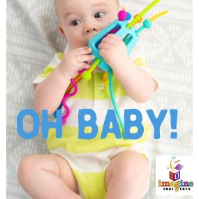 We should not love a baby toy as much as a baby does! However, this Zippee is so much fun to fidget with! All of those crazy colors and textures are too cool to not play with! Sorry, not sorry!