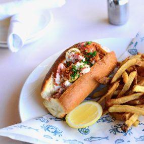 Spring 2024 Lobster Roll made with fresh lobster